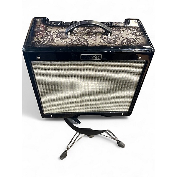 Used Fender FSR Blues Junior III Black Paisley Tube Guitar Combo Amp