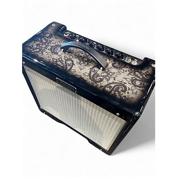 Used Fender FSR Blues Junior III Black Paisley Tube Guitar Combo Amp