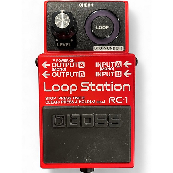 Used BOSS RC1 Loop Station Pedal