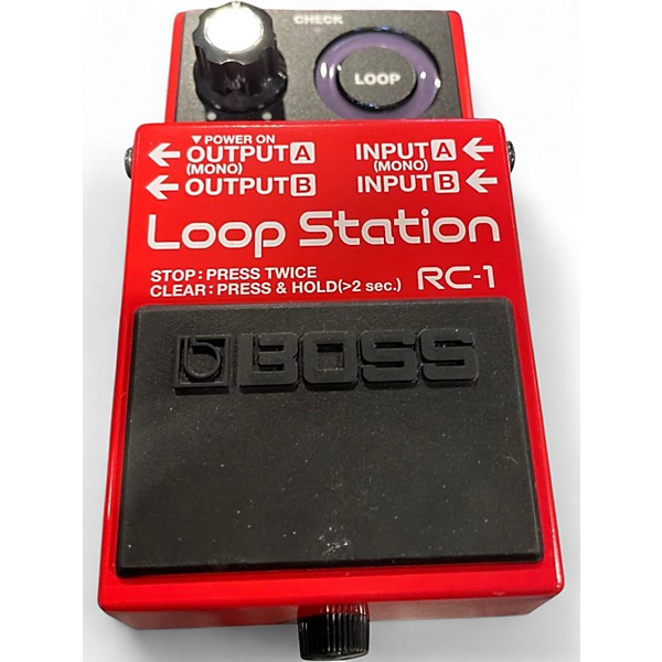 Used BOSS RC1 Loop Station Pedal