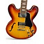Used Epiphone inspired by gibson es335 Heritage Cherry Hollow Body Electric Guitar