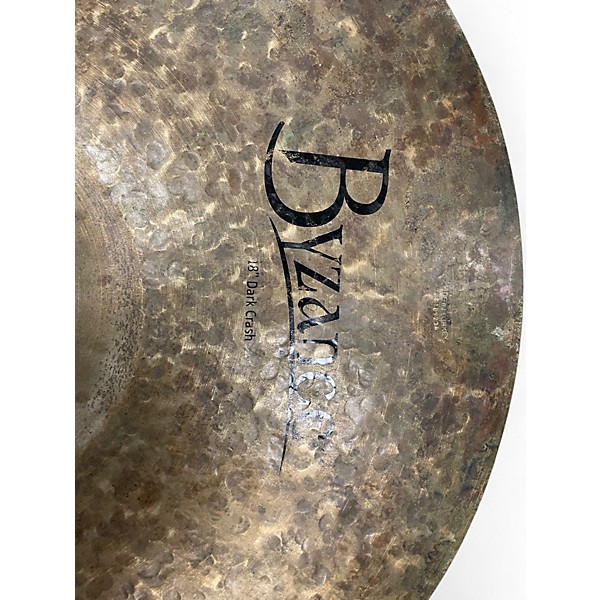 Used MEINL 18in Byzance Dark Crash Cymbal