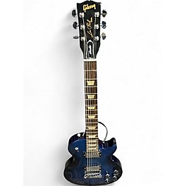 Used Gibson Les Paul Studio Blue Solid Body Electric Guitar