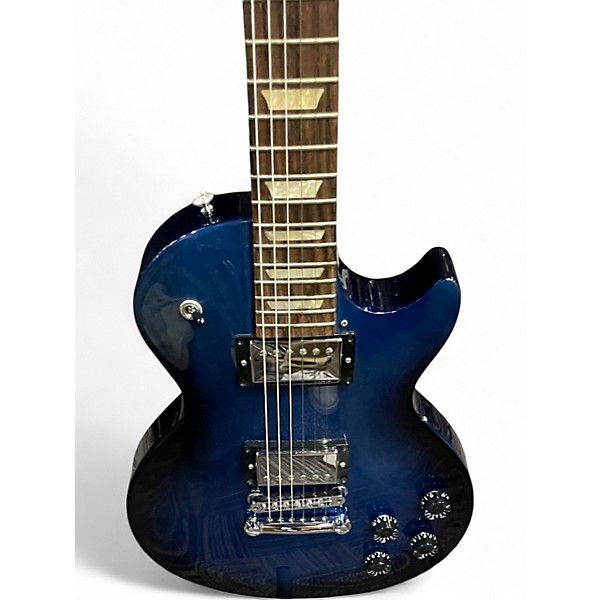 Used Gibson Les Paul Studio Blue Solid Body Electric Guitar