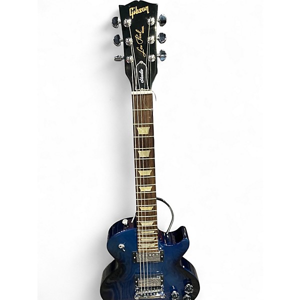 Used Gibson Les Paul Studio Blue Solid Body Electric Guitar