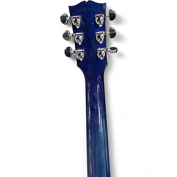 Used Gibson Les Paul Studio Blue Solid Body Electric Guitar