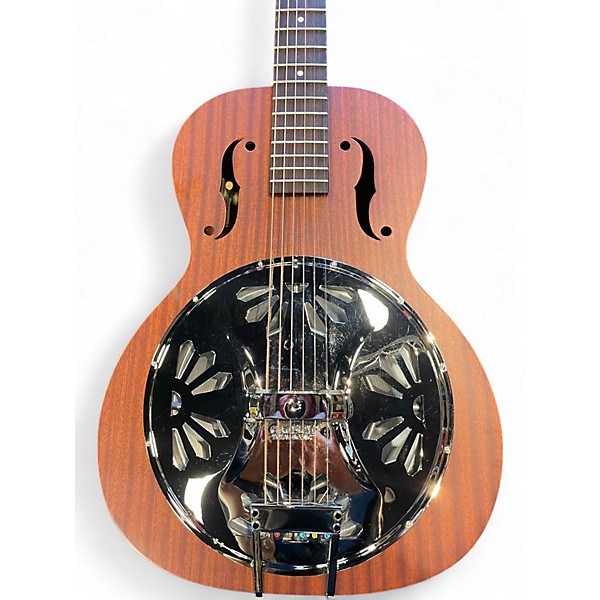 Used Gretsch Guitars G9200 Boxcar Round Neck Natural Resonator Guitar