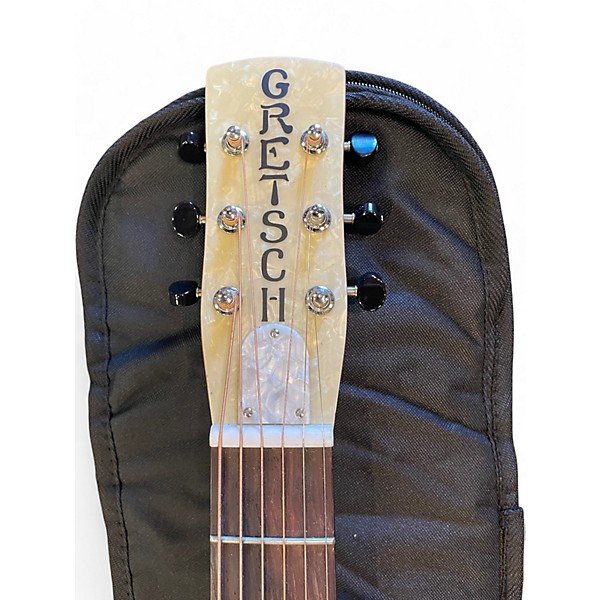 Used Gretsch Guitars G9200 Boxcar Round Neck Natural Resonator Guitar