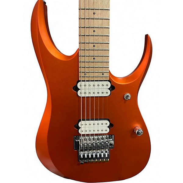 Used Ibanez RGD3127-ROF ROADSTER ORANGE METALLIC Solid Body Electric Guitar