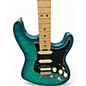 Used Fender American Elite Stratocaster Aqua Marine Solid Body Electric Guitar