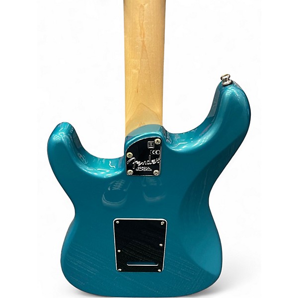 Used Fender American Elite Stratocaster Aqua Marine Solid Body Electric Guitar