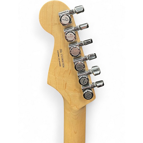 Used Fender American Elite Stratocaster Aqua Marine Solid Body Electric Guitar