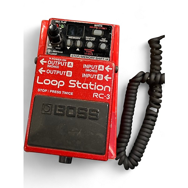 Used BOSS RC3 Loop Station Pedal