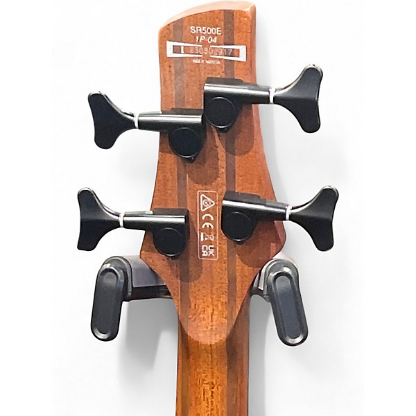 Used Ibanez SR5005E 5 String pearlescent Electric Bass Guitar