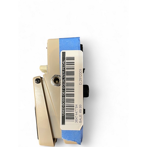 Used BOSS GE7 Equalizer Pedal