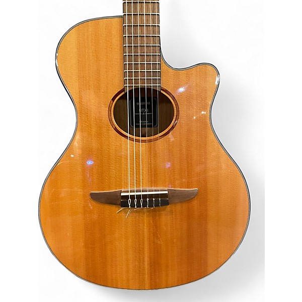 Used Yamaha NTX1200R Maple Classical Acoustic Electric Guitar