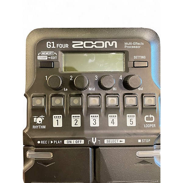 Used Zoom G1 FOUR Effect Processor