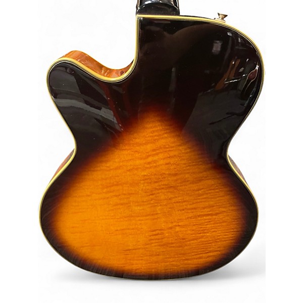 Used SIGMA EJ-75 Tobacco Burst Hollow Body Electric Guitar