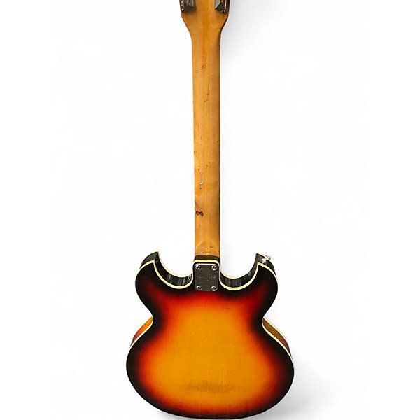 Used Conrad 5002T Antique Burst Hollow Body Electric Guitar