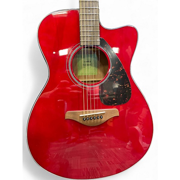 Used Yamaha FSX800C RED Acoustic Electric Guitar