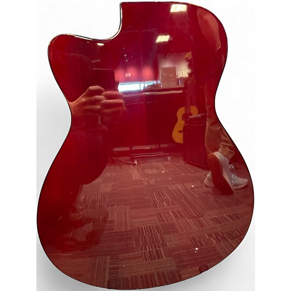 Used Yamaha FSX800C RED Acoustic Electric Guitar