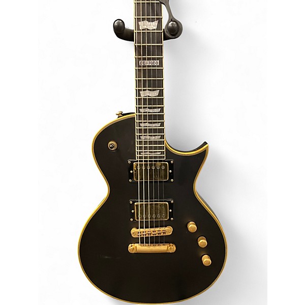 Used ESP LTD EC1000 Black Solid Body Electric Guitar