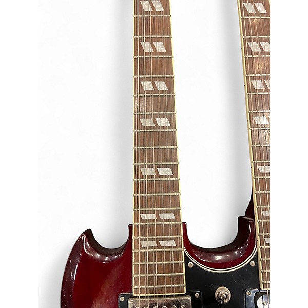 Used Epiphone G-1275 Cherry Red Solid Body Electric Guitar