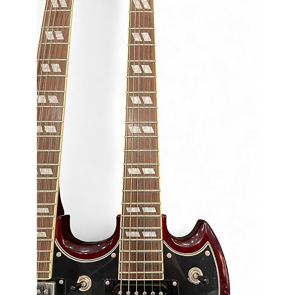 Used Epiphone G-1275 Cherry Red Solid Body Electric Guitar