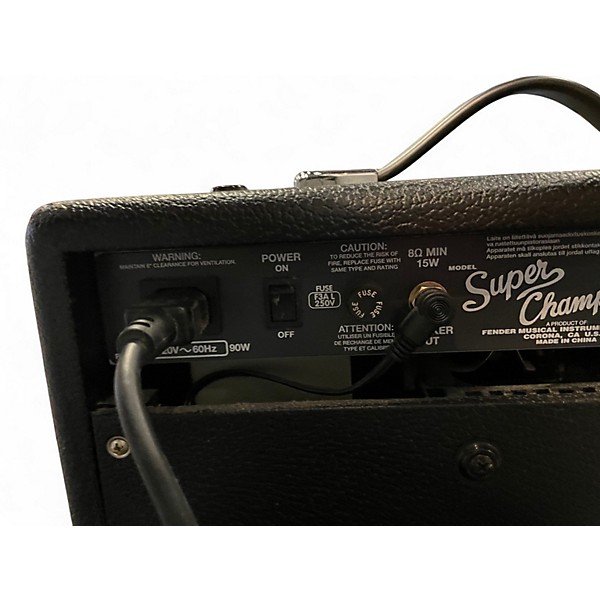 Used Fender Superchamp XD Guitar Cabinet