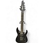 Used Jackson JS22-7 Dinky 7 String Black Solid Body Electric Guitar