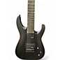 Used Jackson JS22-7 Dinky 7 String Black Solid Body Electric Guitar