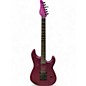 Used Schecter Guitar Research daniel haniss signature sparkle purple Solid Body Electric Guitar thumbnail
