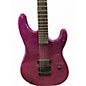 Used Schecter Guitar Research daniel haniss signature sparkle purple Solid Body Electric Guitar