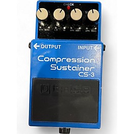 Used BOSS CS3 Compressor Sustainer Effect Pedal