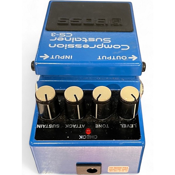 Used BOSS CS3 Compressor Sustainer Effect Pedal
