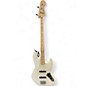 Used Squier Affinity Jazz Bass Olympic White Electric Bass Guitar thumbnail