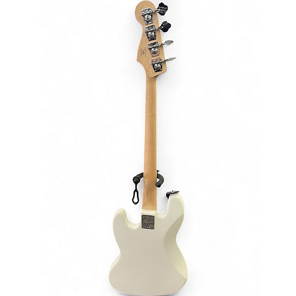 Used Squier Affinity Jazz Bass Olympic White Electric Bass Guitar
