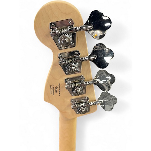 Used Squier Affinity Jazz Bass Olympic White Electric Bass Guitar