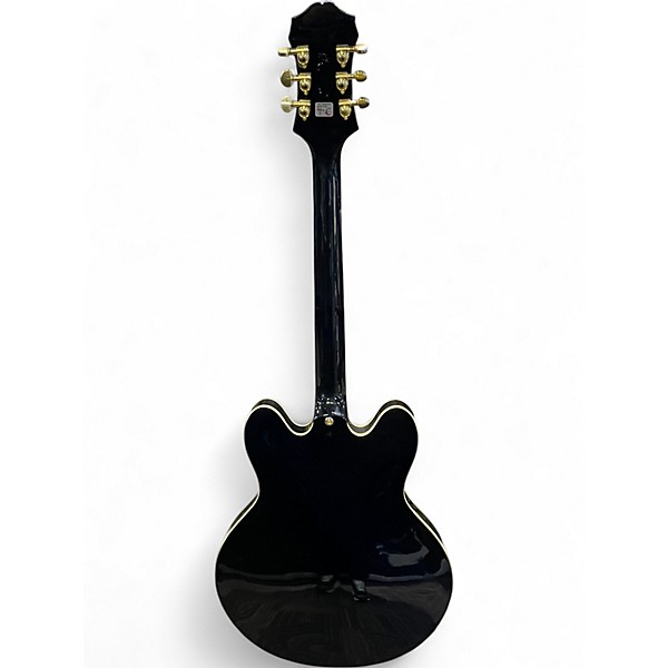 Used Epiphone Sheraton II Black Hollow Body Electric Guitar
