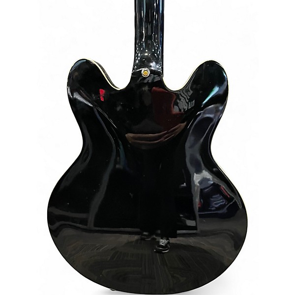 Used Epiphone Sheraton II Black Hollow Body Electric Guitar