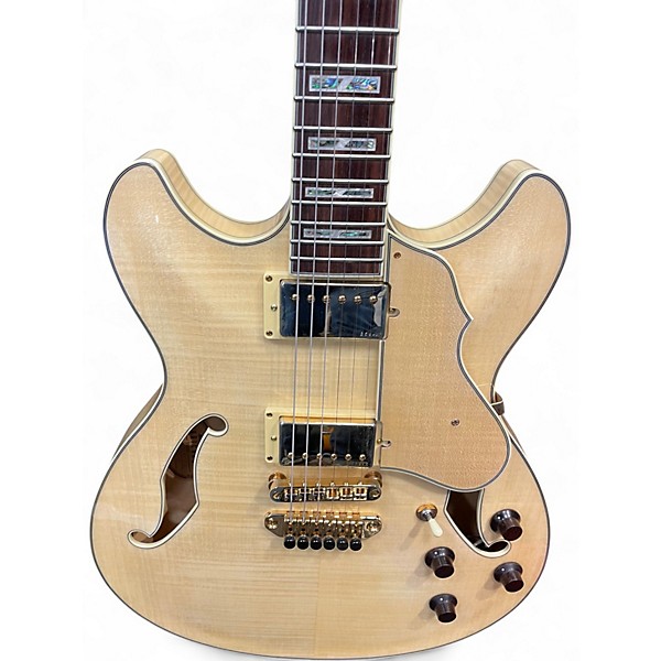 Used Ibanez AS103NT Natural Hollow Body Electric Guitar