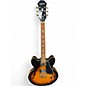 Used Epiphone ES335 Pro Tobacco Sunburst Hollow Body Electric Guitar thumbnail