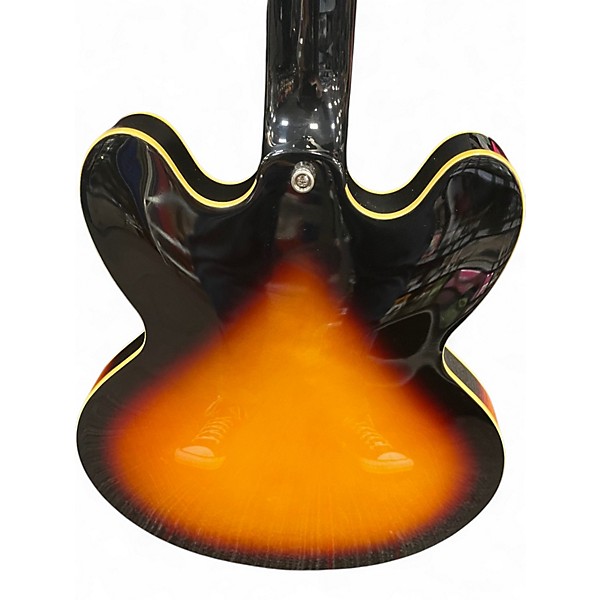 Used Epiphone ES335 Pro Tobacco Sunburst Hollow Body Electric Guitar