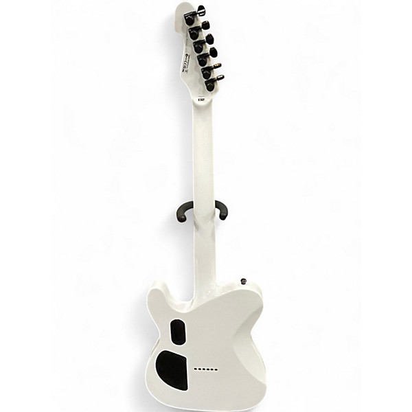 Used 2024 ESP TE 1000 DELUXE Alpine White Solid Body Electric Guitar