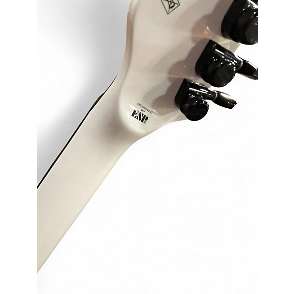 Used 2024 ESP TE 1000 DELUXE Alpine White Solid Body Electric Guitar