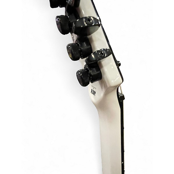 Used 2024 ESP TE 1000 DELUXE Alpine White Solid Body Electric Guitar