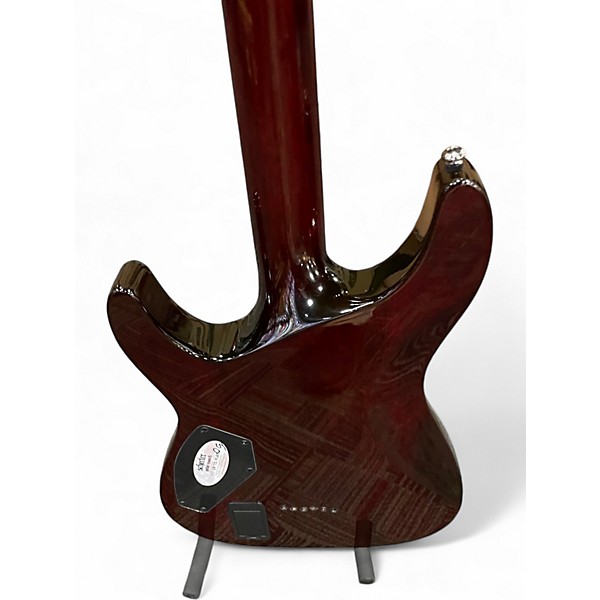 Used 2024 Schecter Guitar Research Hellraiser C1 Black Cherry Solid Body Electric Guitar