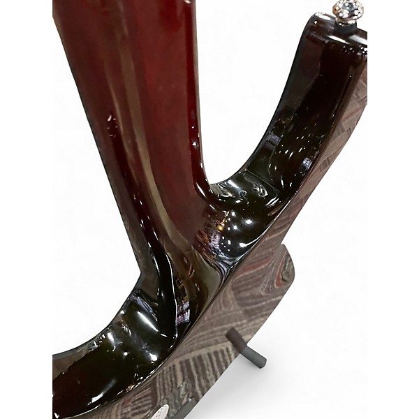 Used 2024 Schecter Guitar Research Hellraiser C1 Black Cherry Solid Body Electric Guitar