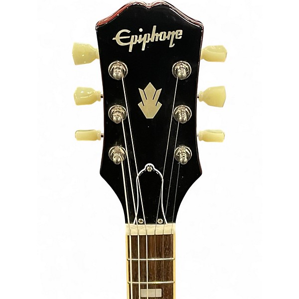 Used Epiphone ES335 FIGURED IG RASPBERRY BURST Hollow Body Electric Guitar