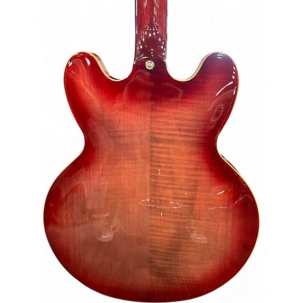 Used Epiphone ES335 FIGURED IG RASPBERRY BURST Hollow Body Electric Guitar